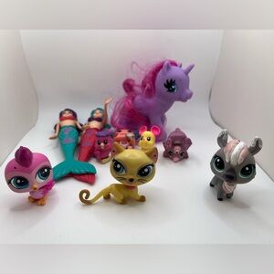 Toy Lot with Littlest Pet Shop